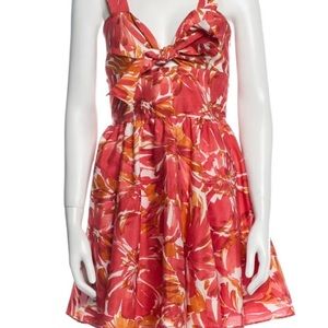 Floral Print Mini Dress